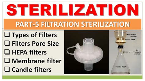 difference between autoclave and filtered|membrane filtration sterilization.